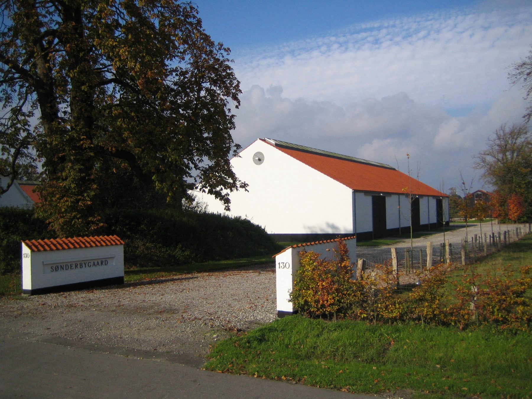Sønderbygaard, Fredericia - indkørsel skrå