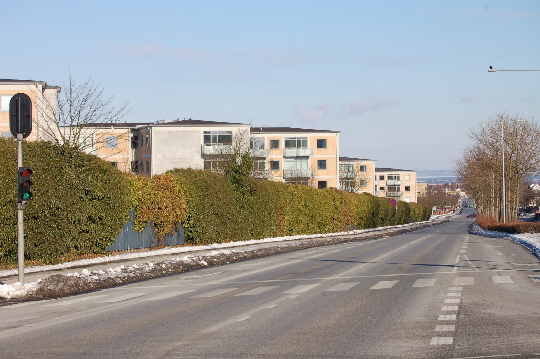 AAB, afd. 19, Vorrevangsparken, Aarhus - fra vejen
