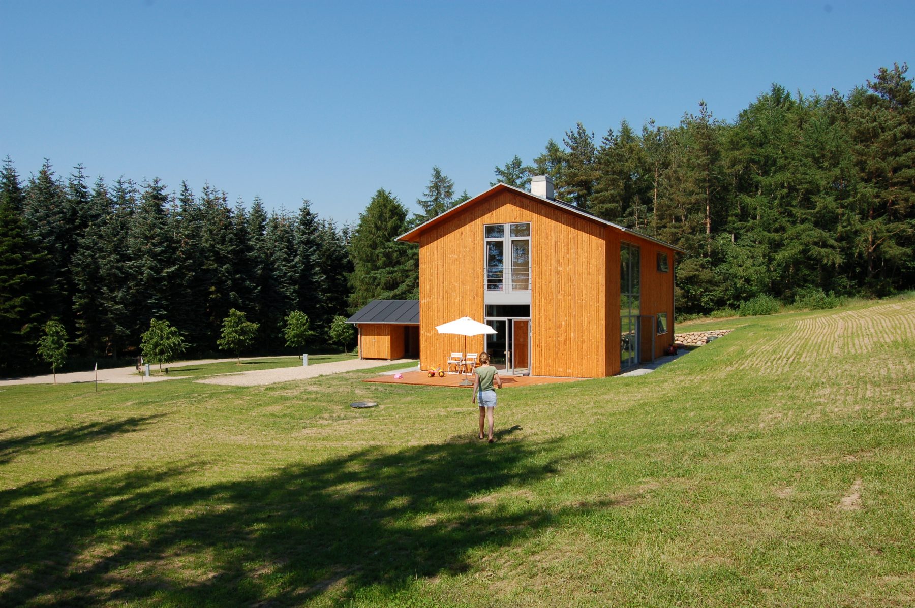Løgtenvej, Hornslet - perspektiv have