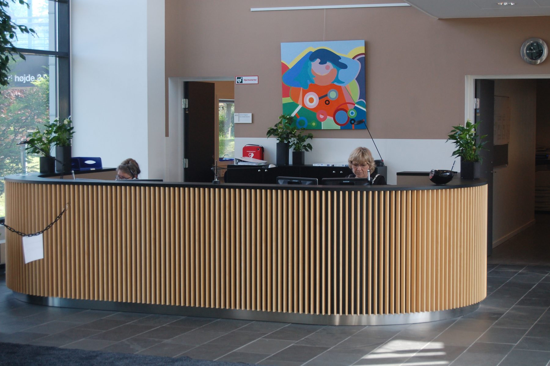 Vejdirektoratet, Skanderborg - reception