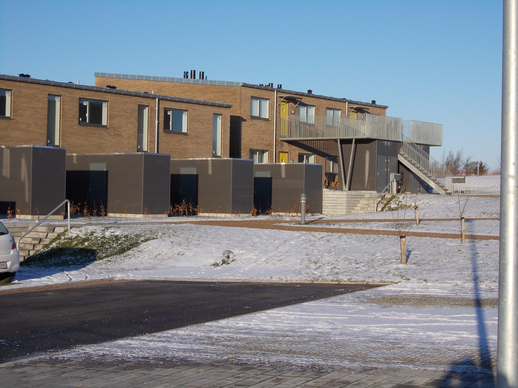 Solbjergparken, Pilevangen, Solbjerg - opgang