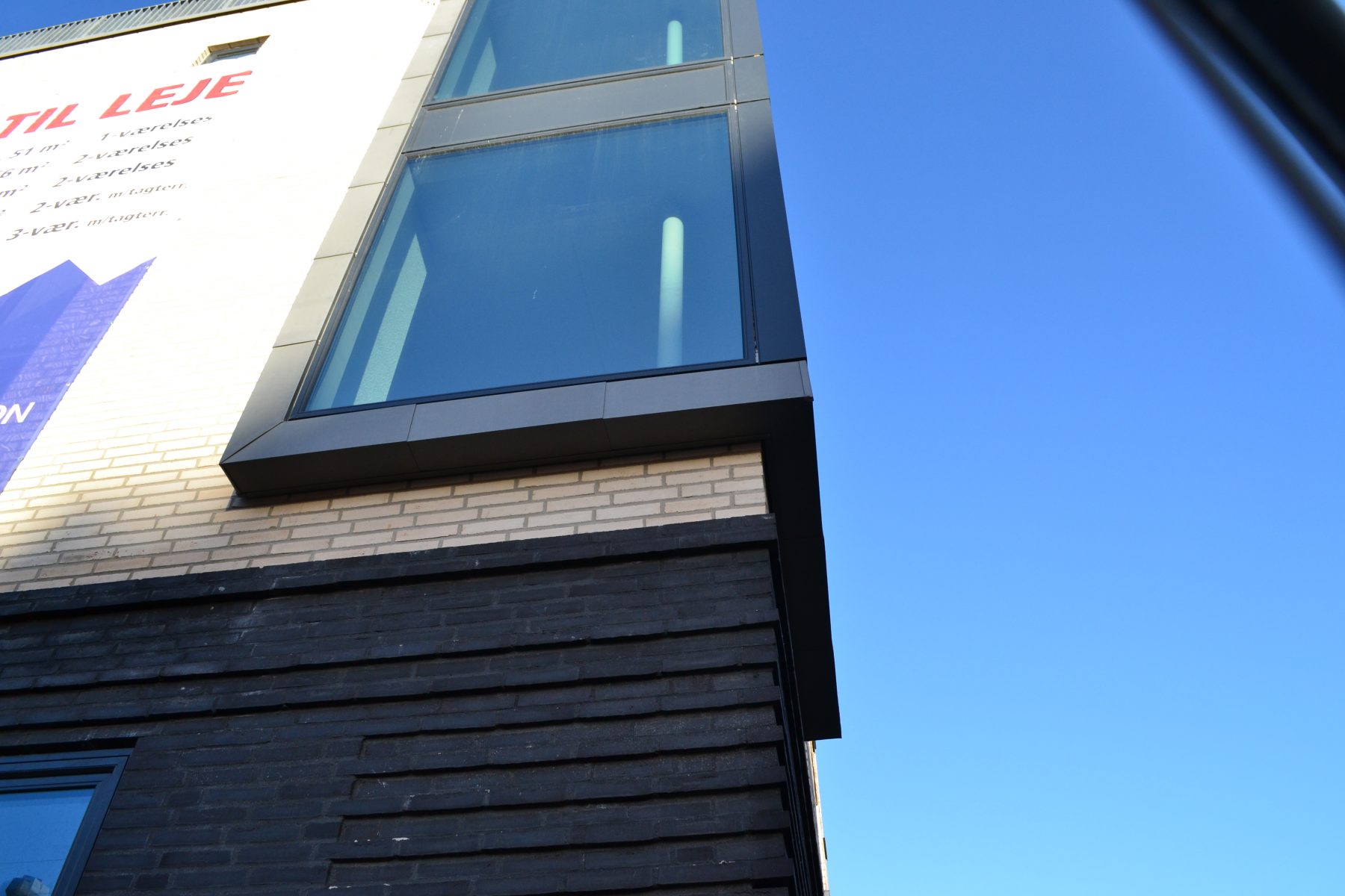 Østergade, Aarhus - sten og vindue
