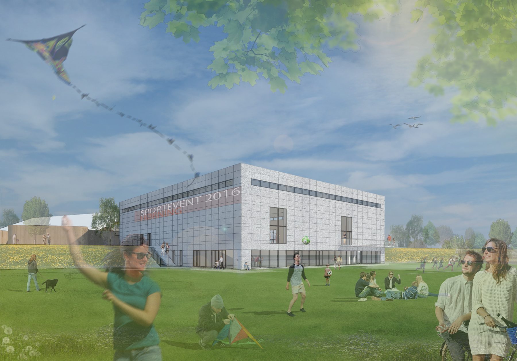 Hørning Idrætscenter, Hørning - visualisering