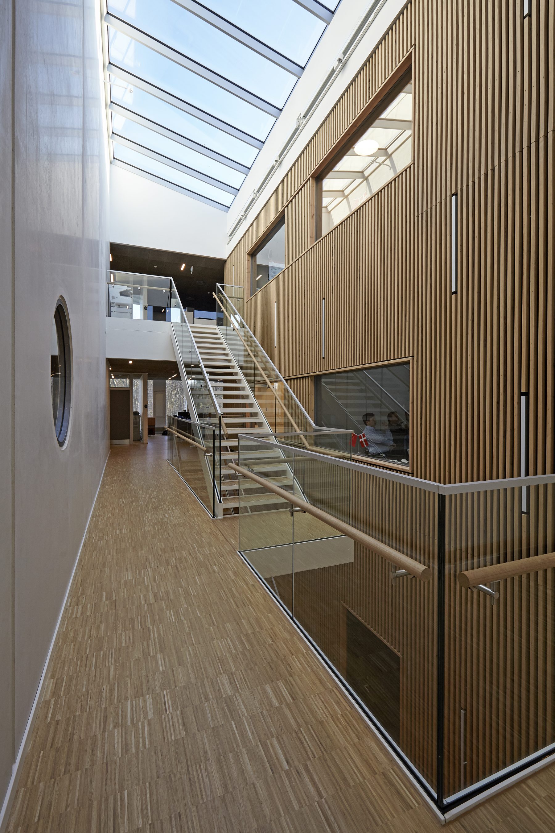 Dynaudio Innovationshus, Skanderborg - trappe