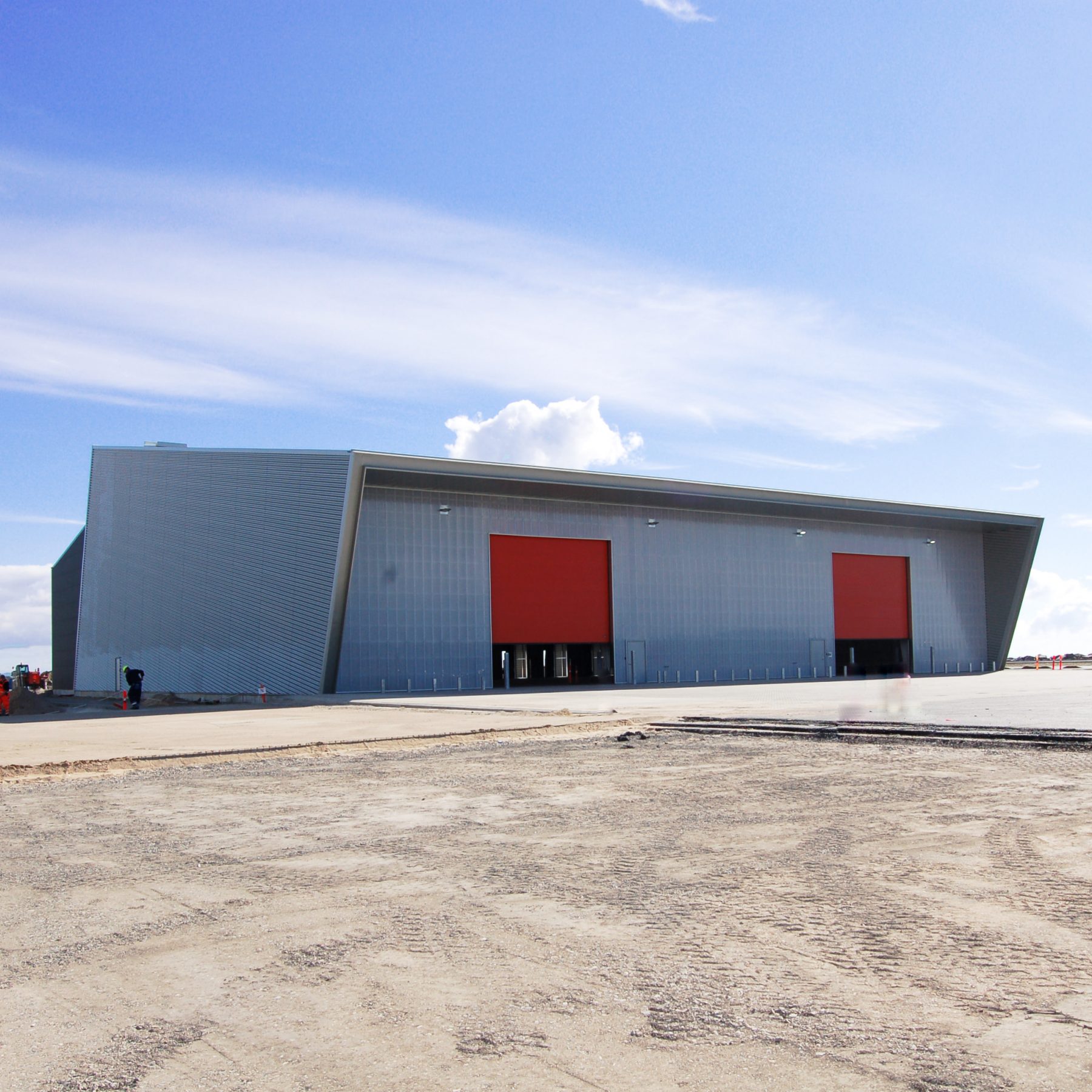 Samskip, Pakhus 404 + Pakhus 402A, Aarhus - facade
