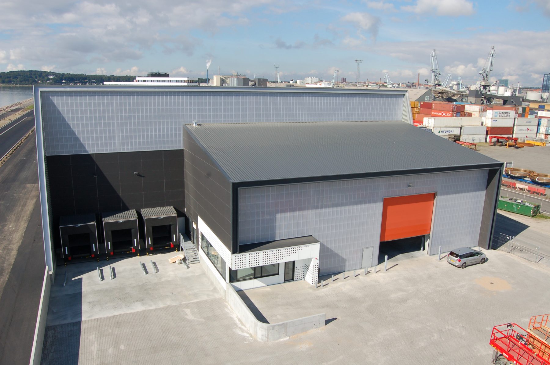 Samskip, Pakhus 404 + Pakhus 402A, Aarhus - tilkørsler