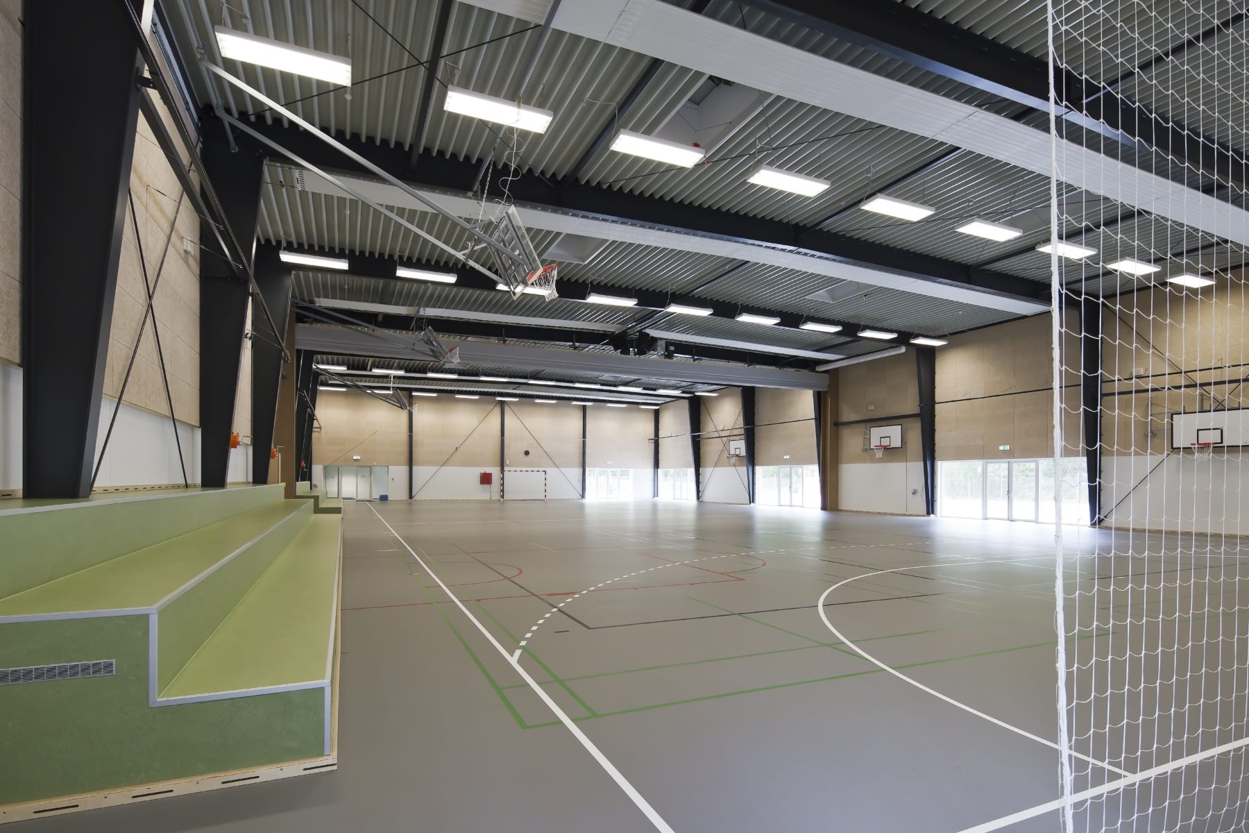 Stenløse Privatskole, Ny Idrætshal, Stenløse - Hal 2