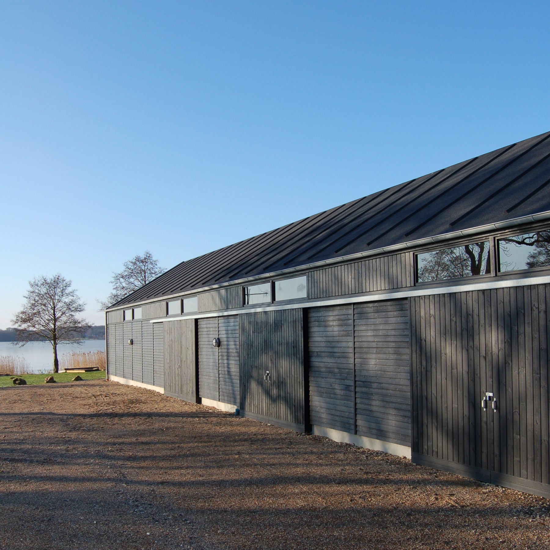 Vestermølle, Skanderborg - Bådhuset perspektiv tæt på