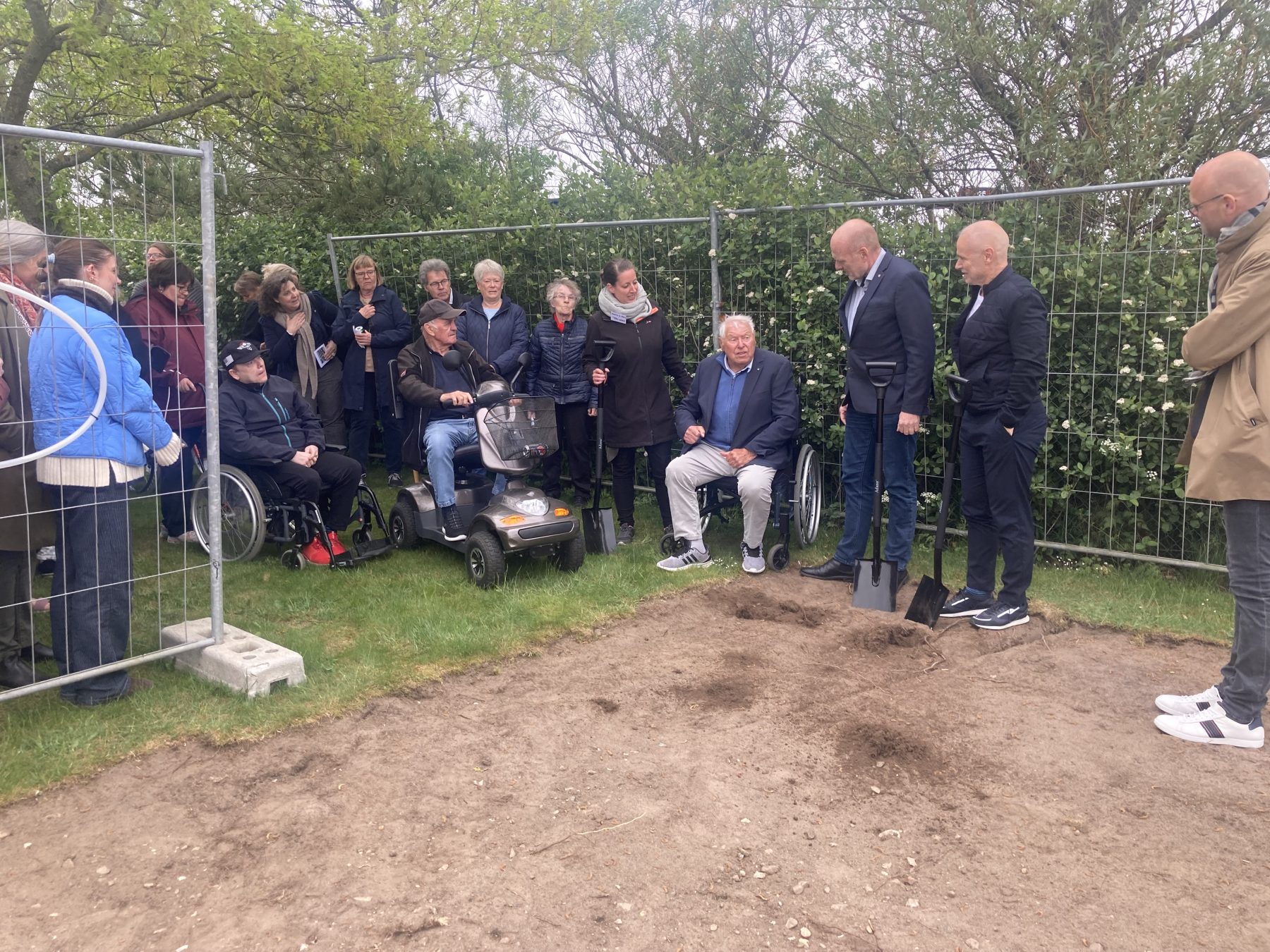 Højmarken 1. spadestik