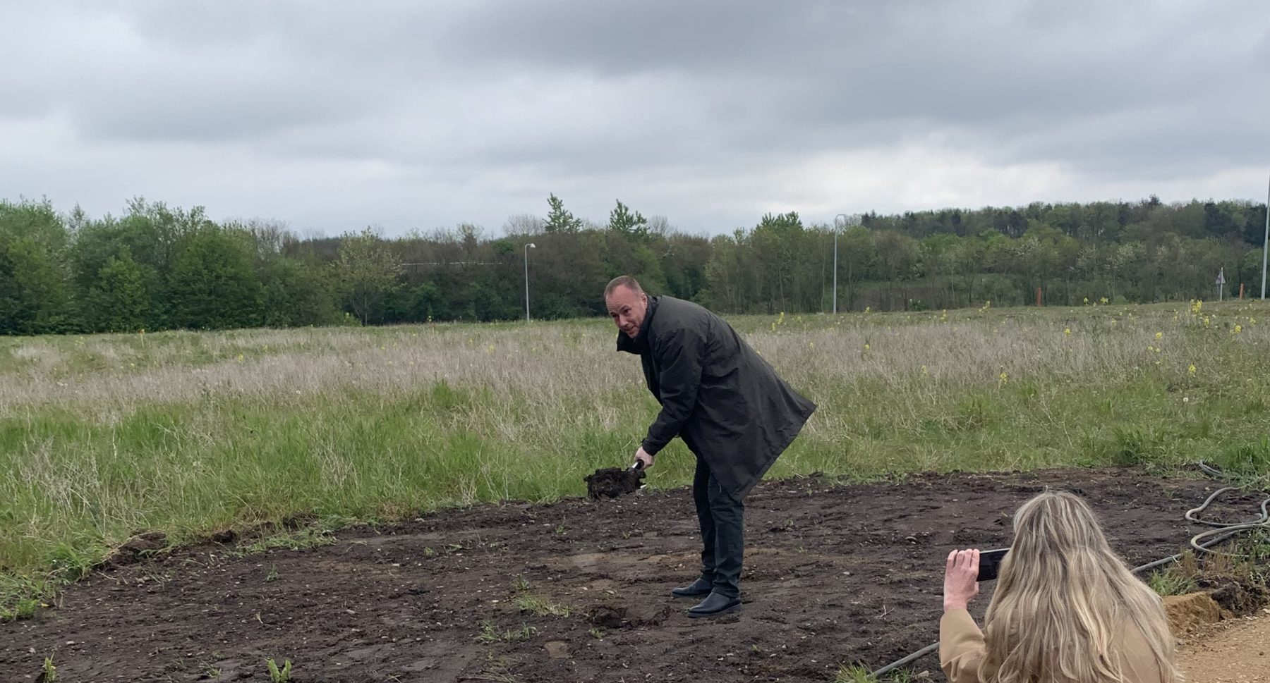 halgård 1. spadestik