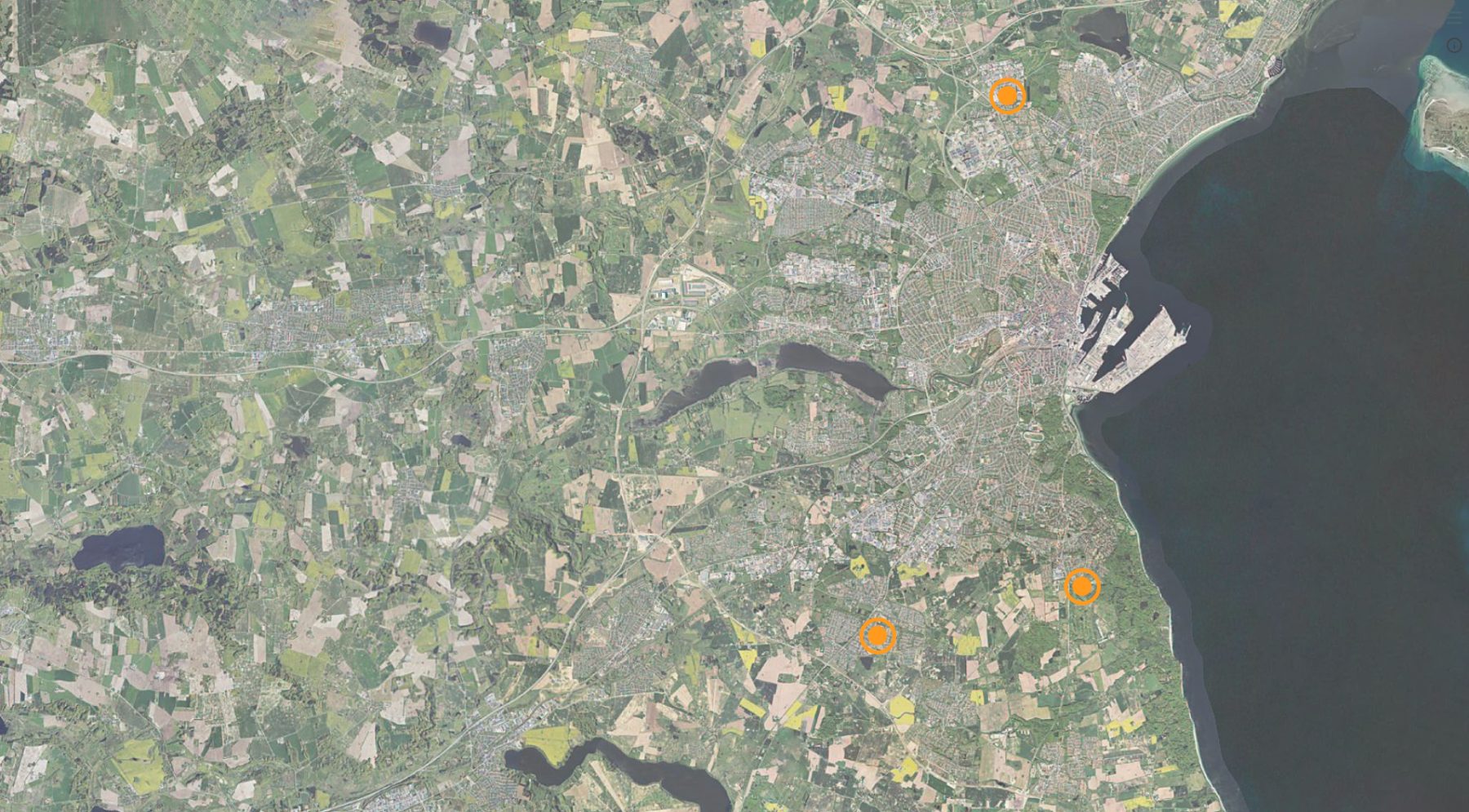 MSB nye boliger - luftfoto