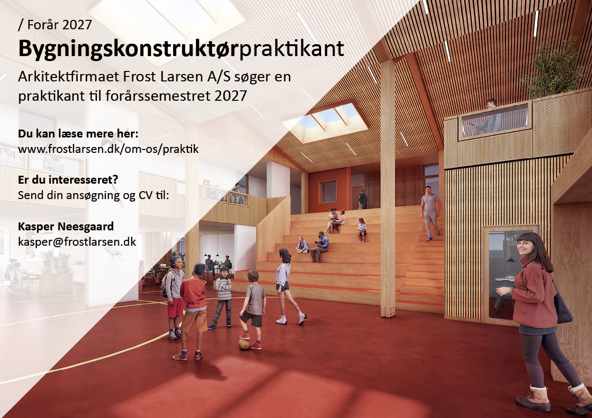 Bygningskonstruktør praktik 2027 LinkedIn